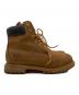 中古・古着 Timberland (ティンバーランド) インチ プレミアム ウォータープルーフ ブーツ 10360 ベージュ サイズ:25cm：10000円