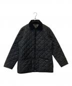 LAVENHAMラベンハム）の古着「キルティングジャケット　DENHAM-AW12」｜ブラック