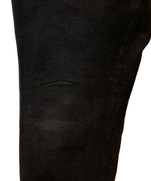 Dirge（ダージュ）Dirge (ダージュ) レザー切替パンツ ブラック サイズ:Lの古着・服飾アイテム
