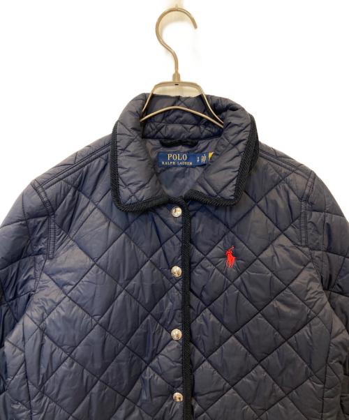 POLO RALPH LAUREN（ポロ・ラルフローレン）POLO RALPH LAUREN (ポロ・ラルフローレン) キルティングジャケット ネイビー サイズ:Sの古着・服飾アイテム