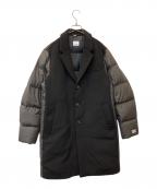 BURBERRYバーバリー）の古着「ダウン切替チェスターコート　8024008」｜ブラック