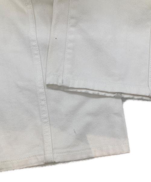 melt the lady（メルトザレディ）MELT THE LADY (メルトザレディ) damage open slash pants　M32302 ホワイト サイズ:Mの古着・服飾アイテム