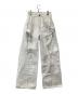 MELT THE LADY（メルトザレディ）の古着「damage open slash pants　M32302」｜ホワイト