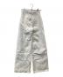 MELT THE LADY (メルトザレディ) damage open slash pants　M32302 ホワイト サイズ:M：4000円