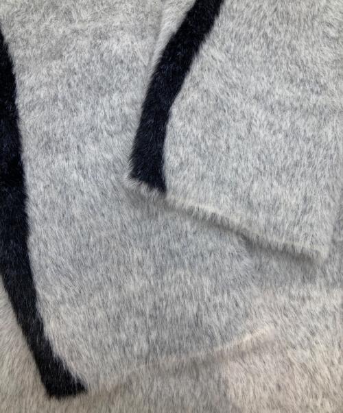 melt the lady（メルトザレディ）melt the lady (メルトザレディ) nuance body heavy knit ML32310 グレー サイズ:FREEの古着・服飾アイテム
