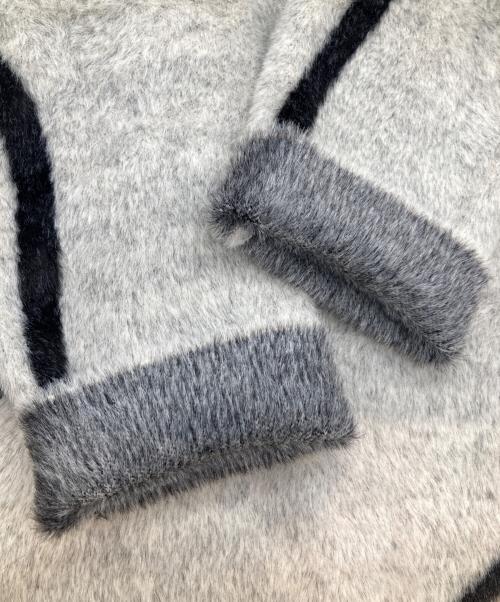 melt the lady（メルトザレディ）melt the lady (メルトザレディ) nuance body heavy knit ML32310 グレー サイズ:FREEの古着・服飾アイテム
