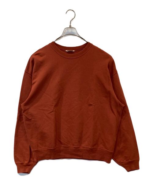 AURALEE（オーラリー）AURALEE (オーラリー) SUPER SOFT SWEAT BIG P/O　A8SPO2GU オレンジ サイズ:3の古着・服飾アイテム