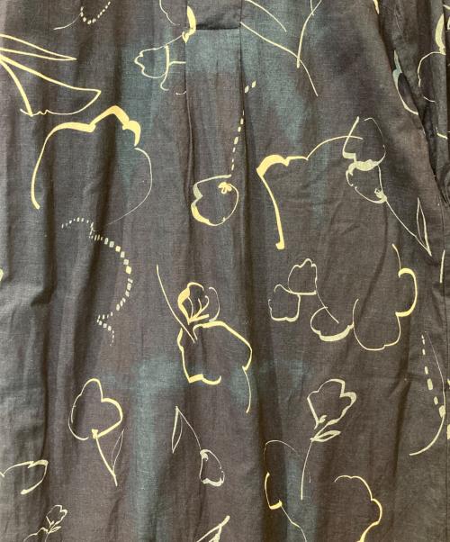 Pal'las Palace（パラスパレス）PAL'LAS PALACE (パラスパレス) インディゴ染め柄ワンピース インディゴ サイズ:3の古着・服飾アイテム