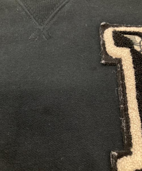 POLO RALPH LAUREN（ポロ・ラルフローレン）POLO RALPH LAUREN (ポロ・ラルフローレン) ワッペンスウェット ブラック サイズ:xsの古着・服飾アイテム