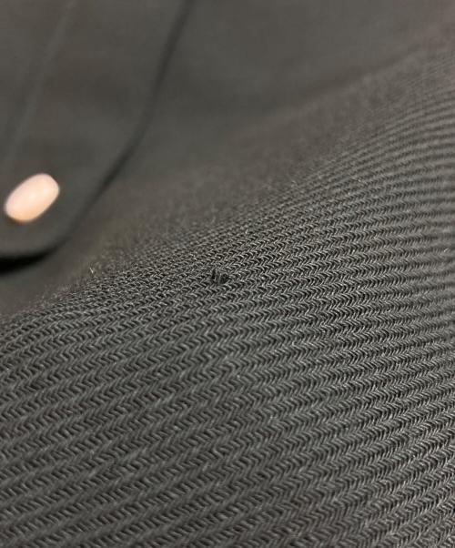 MADISONBLUE（マディソンブルー）MADISONBLUE (マディソンブルー) HIGH COLLAR MADAME WOOL SHIRT  ハイ カラー マダム ウール シャツ MB184-5011 グリーン サイズ:1の古着・服飾アイテム