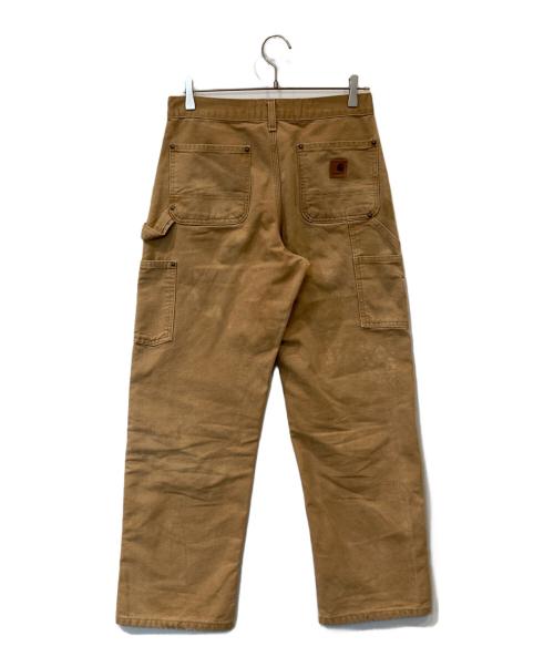 CarHartt（カーハート）CarHartt (カーハート) ダブルニーペインターパンツ　B136 ブラウン サイズ:W30×L30の古着・服飾アイテム