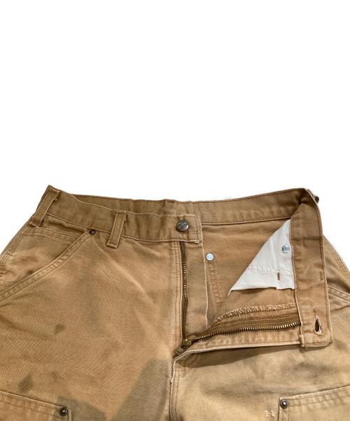 CarHartt（カーハート）CarHartt (カーハート) ダブルニーペインターパンツ　B136 ブラウン サイズ:W30×L30の古着・服飾アイテム