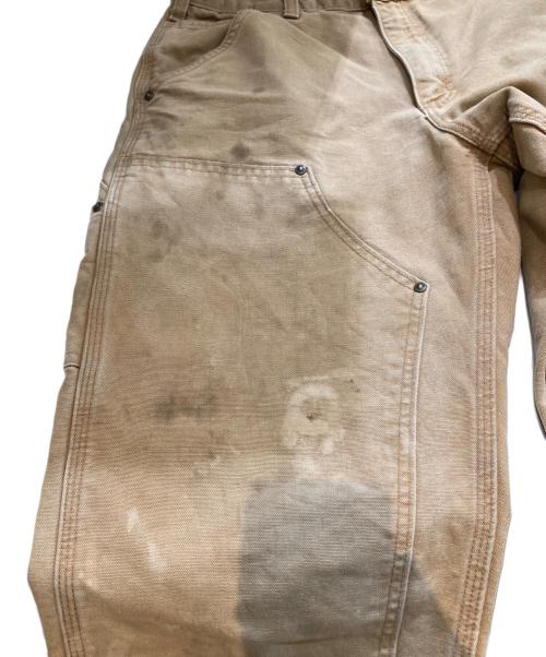 CarHartt（カーハート）CarHartt (カーハート) ダブルニーペインターパンツ　B136 ブラウン サイズ:W30×L30の古着・服飾アイテム