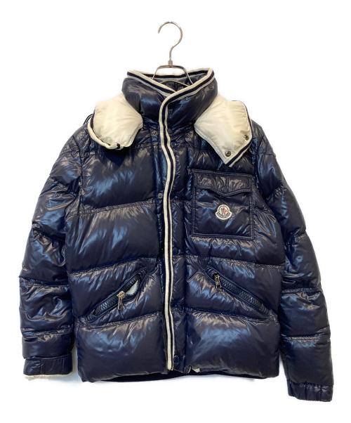 MONCLER（モンクレール）MONCLER (モンクレール) BRANSON ダウンジャケット　41338/50/68950 ネイビー サイズ:1の古着・服飾アイテム