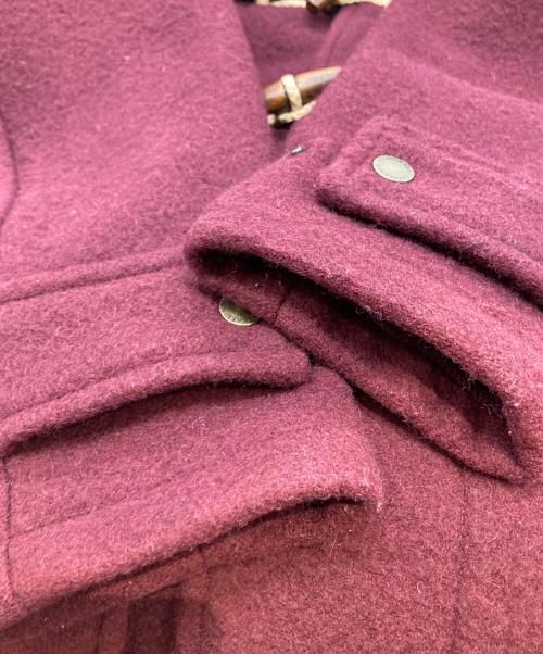 GLOVER ALL（グローバーオール）GLOVER ALL (グローバーオール) ショートダッフルコート　STR01 ボルドー サイズ:36の古着・服飾アイテム