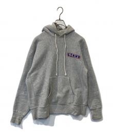 Champion（チャンピオン）の古着「リバースウィーブスウェットパーカー」｜グレー