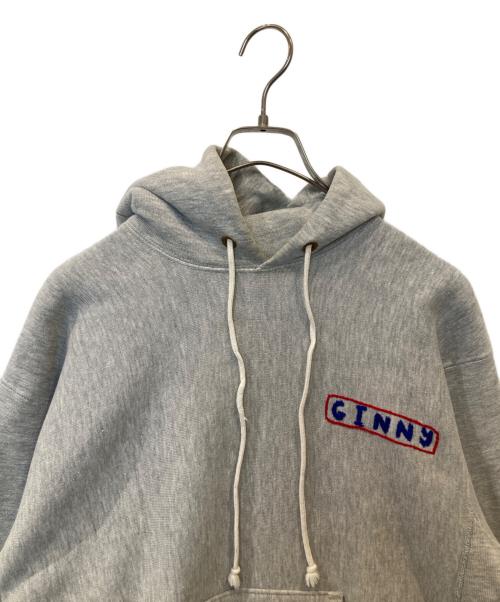 Champion（チャンピオン）Champion (チャンピオン) リバースウィーブスウェットパーカー グレー サイズ:Ｌの古着・服飾アイテム