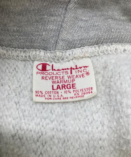 Champion（チャンピオン）Champion (チャンピオン) リバースウィーブスウェットパーカー グレー サイズ:Ｌの古着・服飾アイテム