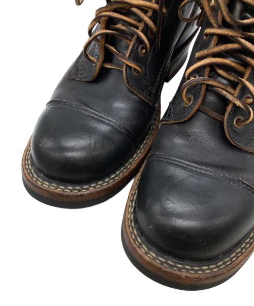 WHITE'S BOOTS（ホワイツブーツ）WHITE'S BOOTS (ホワイツブーツ) スモークジャンパー 350C ブラック サイズ:9Eの古着・服飾アイテム