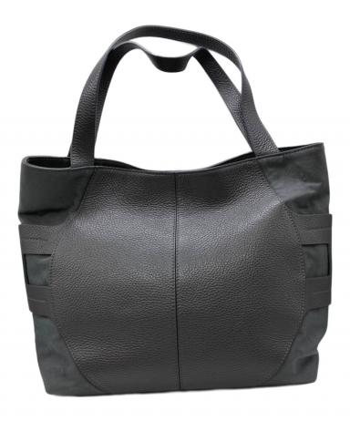 中古・古着通販】IACUCCI (イアクッチ) レザートートバッグ グリーン
