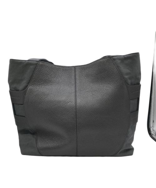 IACUCCI（イアクッチ）IACUCCI (イアクッチ) レザートートバッグ グリーンの古着・服飾アイテム