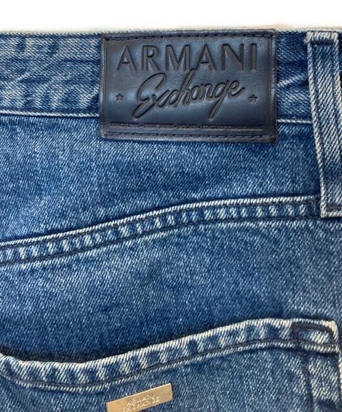 ARMANI EXCHANGE（アルマーニ エクスチェンジ）ARMANI EXCHANGE (アルマーニ エクスチェンジ) バギージーンズ　3GZJ30 Z1QCZ インディゴ サイズ:34の古着・服飾アイテム