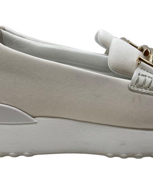 TOD'S（トッズ）TOD'S (トッズ) HAPPY MOMENTS スニーカー ホワイト サイズ:37の古着・服飾アイテム