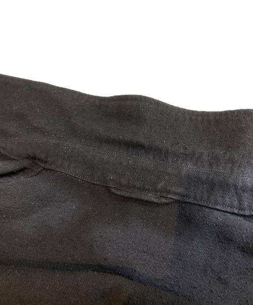 COMOLI（コモリ）COMOLI (コモリ) シルクネップ ジップショートジャケット　B01-01003 ブラック サイズ:2の古着・服飾アイテム
