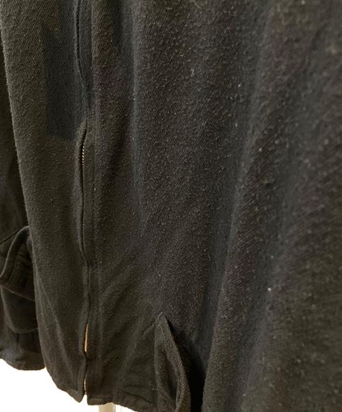 COMOLI（コモリ）COMOLI (コモリ) シルクネップ ジップショートジャケット　B01-01003 ブラック サイズ:2の古着・服飾アイテム