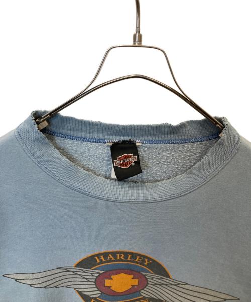 HARLEY-DAVIDSON（ハーレーダビッドソン）HARLEY-DAVIDSON (ハーレーダビッドソン) スウェット ブルー サイズ:不明の古着・服飾アイテム