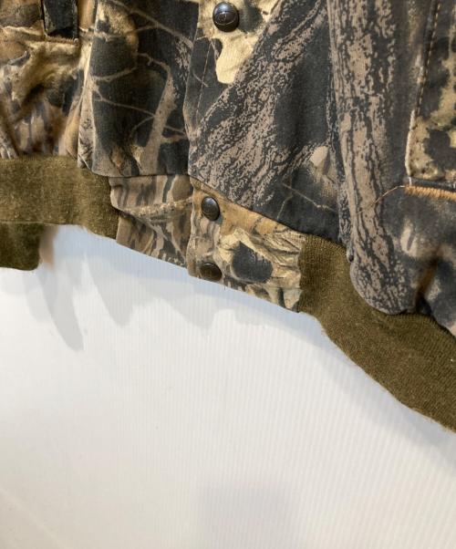 MOSSY OAK（モッシーオーク）MOSSY OAK (モッシーオーク) リアルツリースナップボタンブルゾン カーキ サイズ:Lの古着・服飾アイテム
