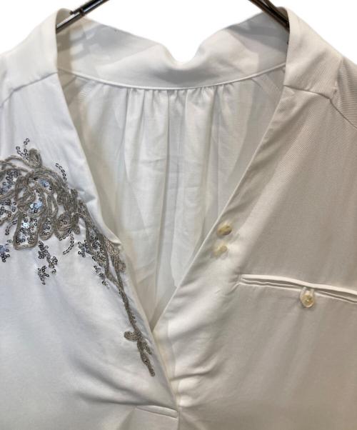 MURRAL（ミューラル）MURRAL (ミューラル) Veil embroidered dress　261-1302 ホワイト サイズ:2の古着・服飾アイテム