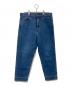 PHEENY（フィーニー）の古着「VINTAGE DENIM BIG JEANS ヴィンテージ デニム ビッグ ジーンズ PS23-PT01A」｜インディゴ