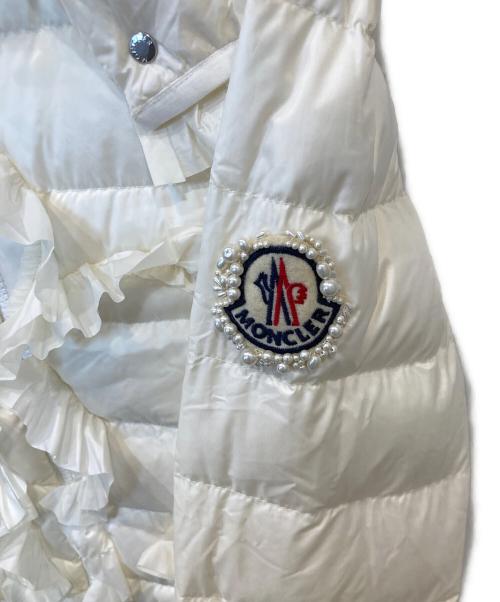 MONCLER（モンクレール）MONCLER (モンクレール) Simone Rocha (シモーネ ロシャ) LILY GIUBBOTTO　E109W4530985 ホワイトの古着・服飾アイテム