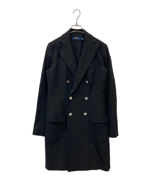 POLO RALPH LAUREN（ポロ・ラルフローレン）POLO RALPH LAUREN (ポロ・ラルフローレン) ダブルコート ブラックの古着・服飾アイテム