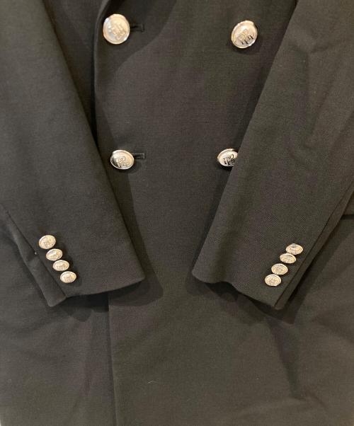 POLO RALPH LAUREN（ポロ・ラルフローレン）POLO RALPH LAUREN (ポロ・ラルフローレン) ダブルコート ブラックの古着・服飾アイテム