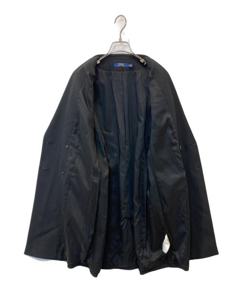 POLO RALPH LAUREN（ポロ・ラルフローレン）POLO RALPH LAUREN (ポロ・ラルフローレン) ダブルコート ブラックの古着・服飾アイテム