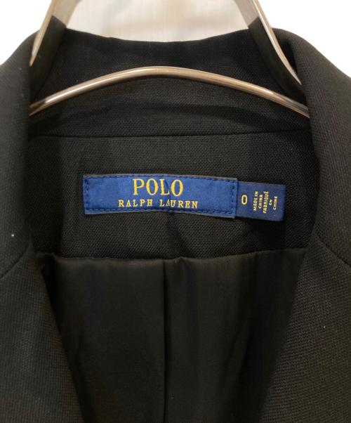 POLO RALPH LAUREN（ポロ・ラルフローレン）POLO RALPH LAUREN (ポロ・ラルフローレン) ダブルコート ブラックの古着・服飾アイテム
