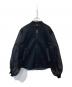 Weekend Max Mara（ウィークエンド マックスマーラ）の古着「切替MA-1ジャケット　2359160339」｜ブラック
