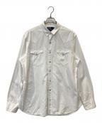 POLO BY RALPH LAURENポロ バイ ラルフローレン）の古着「ウエスタンシャツ WESTERN」｜ホワイト