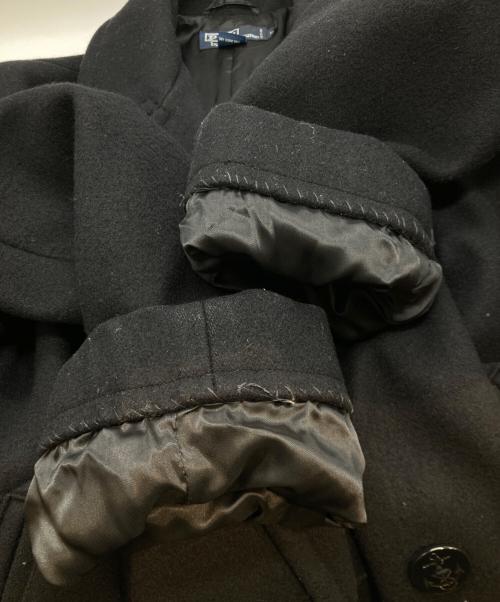 POLO BY RALPH LAUREN（ポロ バイ ラルフローレン）POLO by RALPH LAUREN (ポロ バイ ラルフローレン) Pコート ブラック サイズ:Lの古着・服飾アイテム