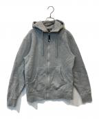 THE NORTH FACEザ ノース フェイス）の古着「Rearview FullZip Hoodie リアビュー フルジップ フーディ NT12442」｜グレー