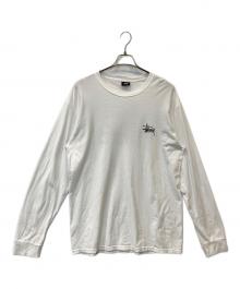 stussy（ステューシー）の古着「BASIC STÜSSY LS TEE」｜ホワイト