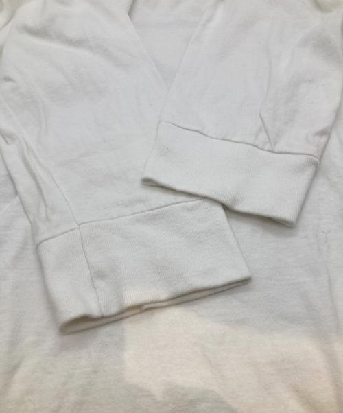 stussy（ステューシー）stussy (ステューシー) BASIC STÜSSY LS TEE ホワイト サイズ:Lの古着・服飾アイテム