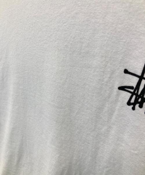stussy（ステューシー）stussy (ステューシー) BASIC STÜSSY LS TEE ホワイト サイズ:Lの古着・服飾アイテム