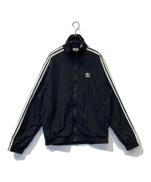 adidas（アディダス）adidas (アディダス) アディカラー ウーブン ファイヤーバード トラックトップ IT2491 ブラック サイズ:Mの古着・服飾アイテム