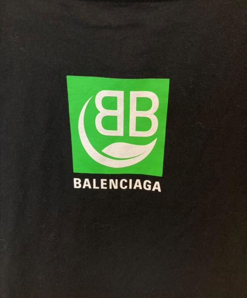 BALENCIAGA（バレンシアガ）BALENCIAGA (バレンシアガ) ロゴプリントTシャツ 556155 THV48 ブラック サイズ:10(キッズサイズ）の古着・服飾アイテム