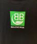 中古・古着 BALENCIAGA (バレンシアガ) ロゴプリントTシャツ 556155 THV48 ブラック サイズ:10(キッズサイズ）：12000円
