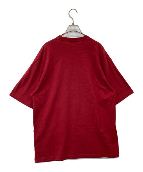 BALENCIAGA（バレンシアガ）BALENCIAGA (バレンシアガ) ロゴTシャツ 556109 TCV25 レッド サイズ:Sの古着・服飾アイテム