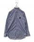 PLAY COMME des GARCONS（プレイコムデギャルソン）の古着「ストライプシャツ　AZ-B008」｜ブルー
